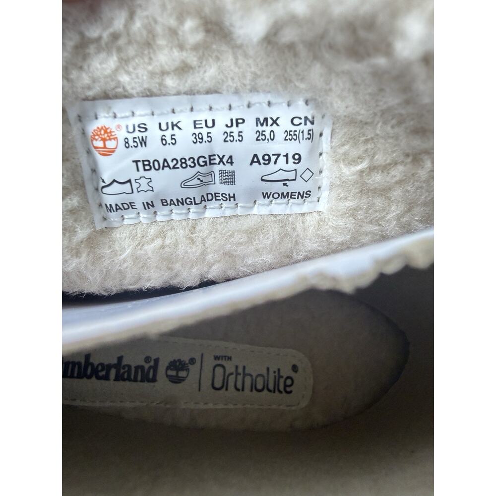 Timberland Stone Street Mid Warm Lined Boot Women’s 8.5 New - Picture 9 of 13